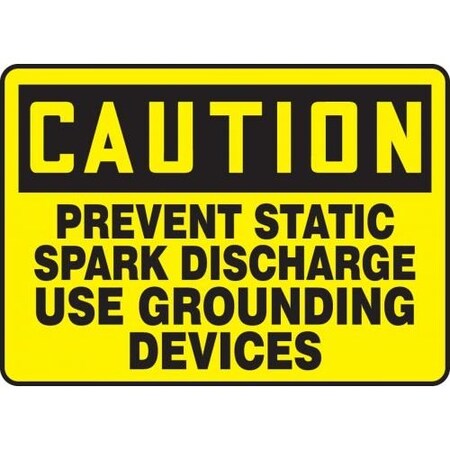 OSHA CAUTION SAFETY SIGN PREVENT MELC637VS